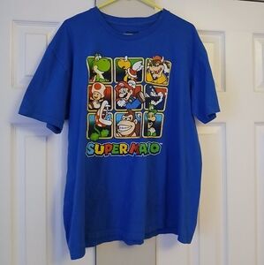 super mario teeshirt